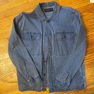 Abercrombie & Fitch Indigo Button-Up Shirt